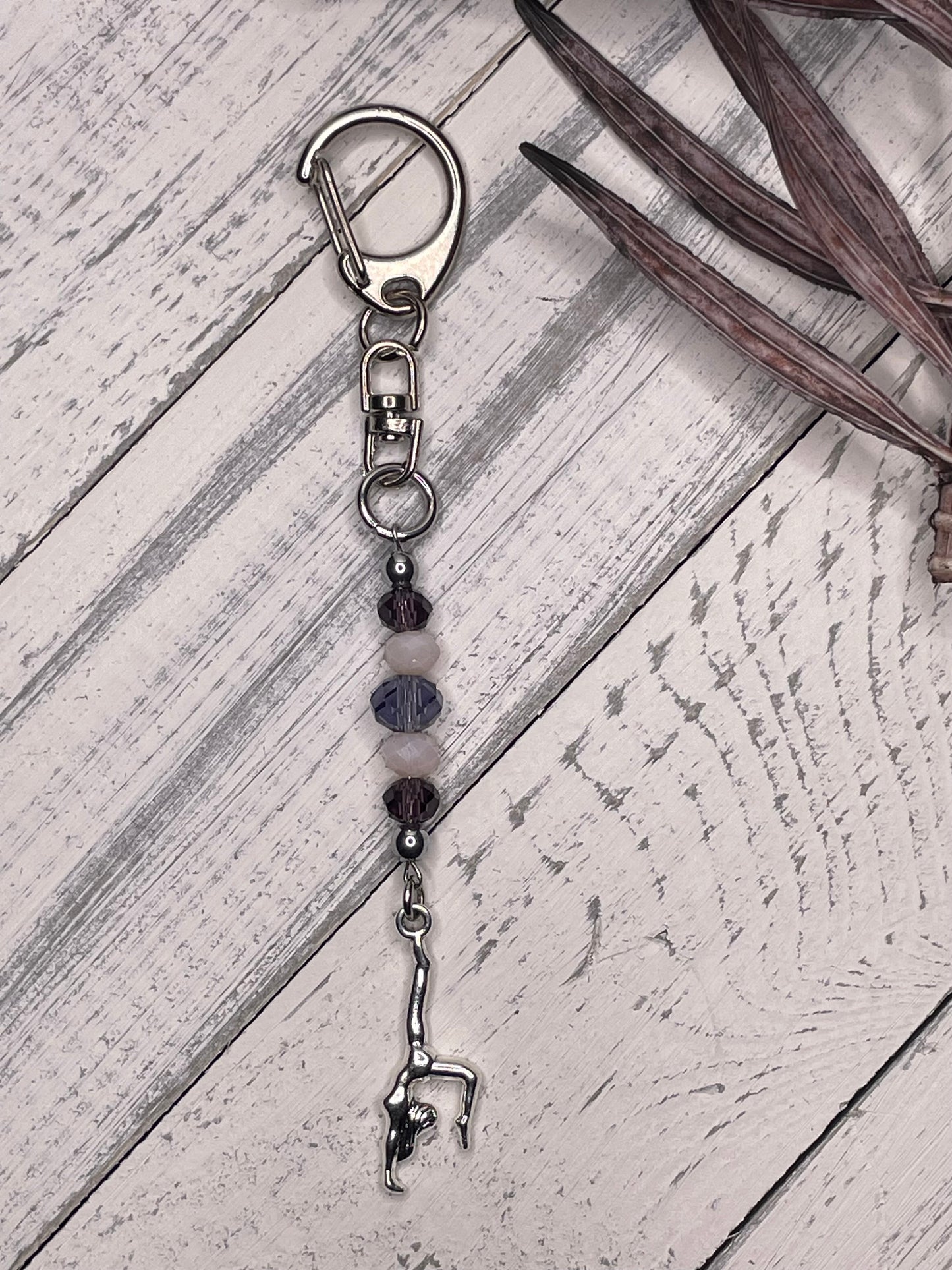 Gymnast Keychain