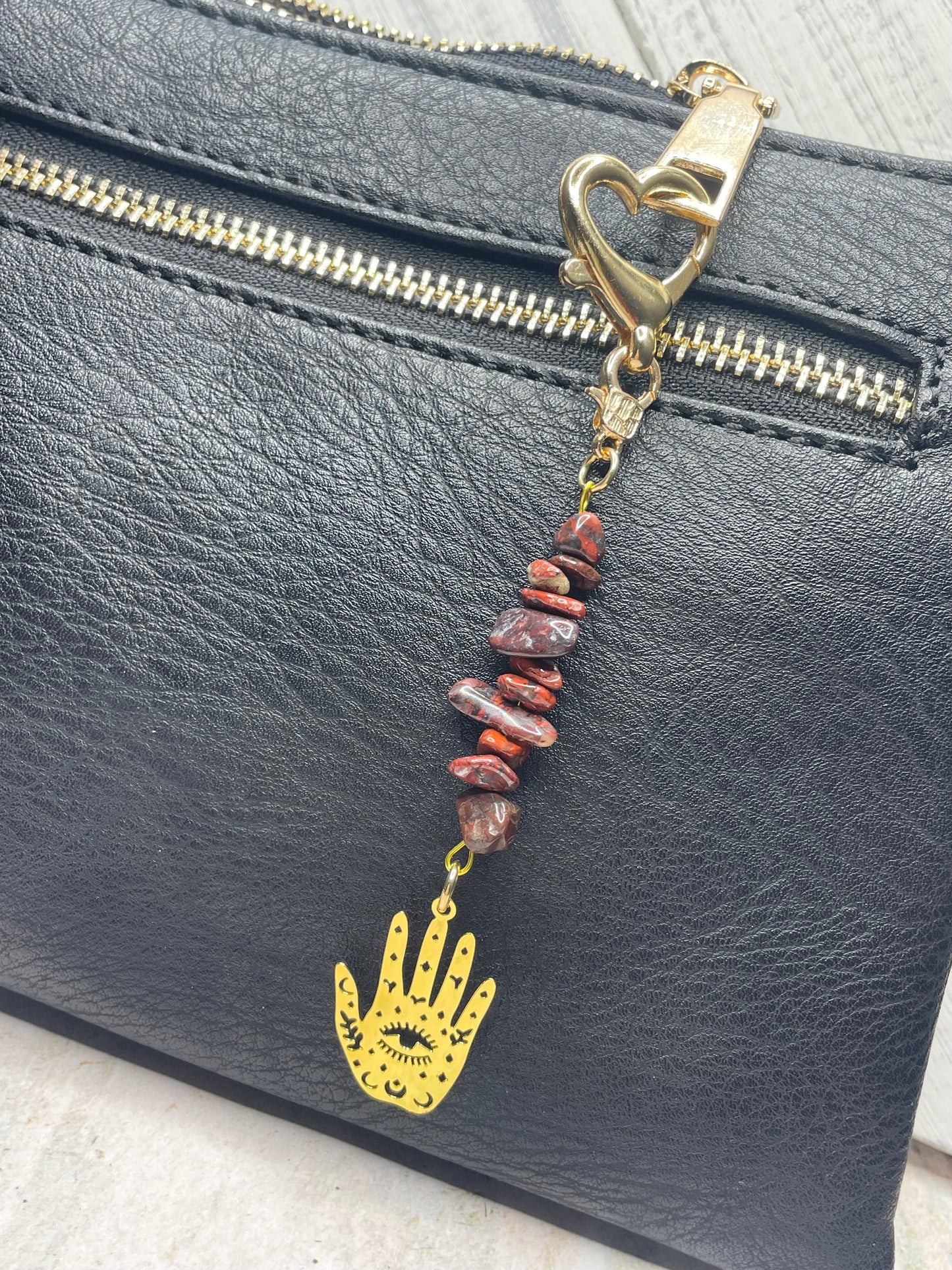 Golden Hansa Hand Keychain