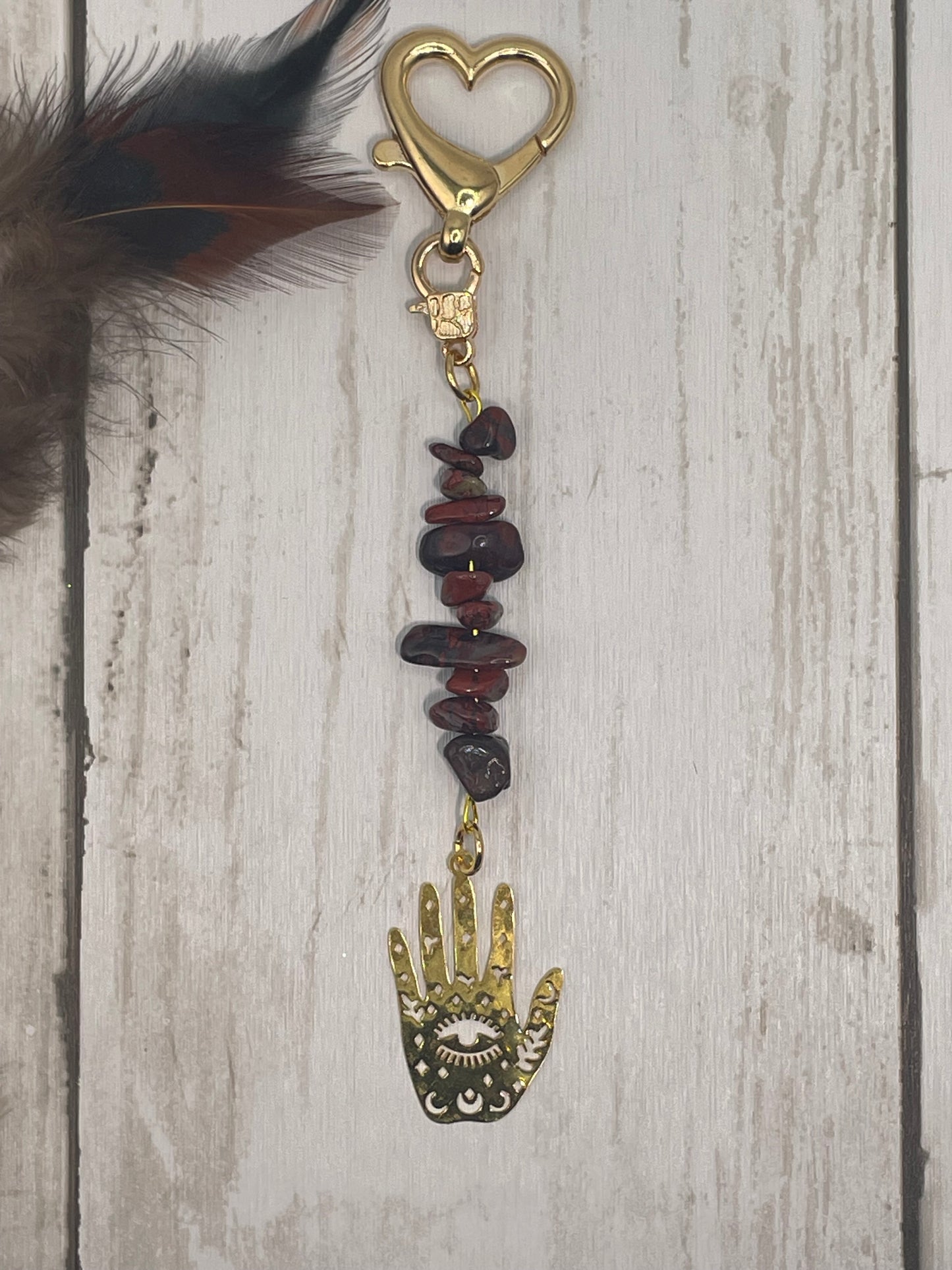 Golden Hansa Hand Keychain