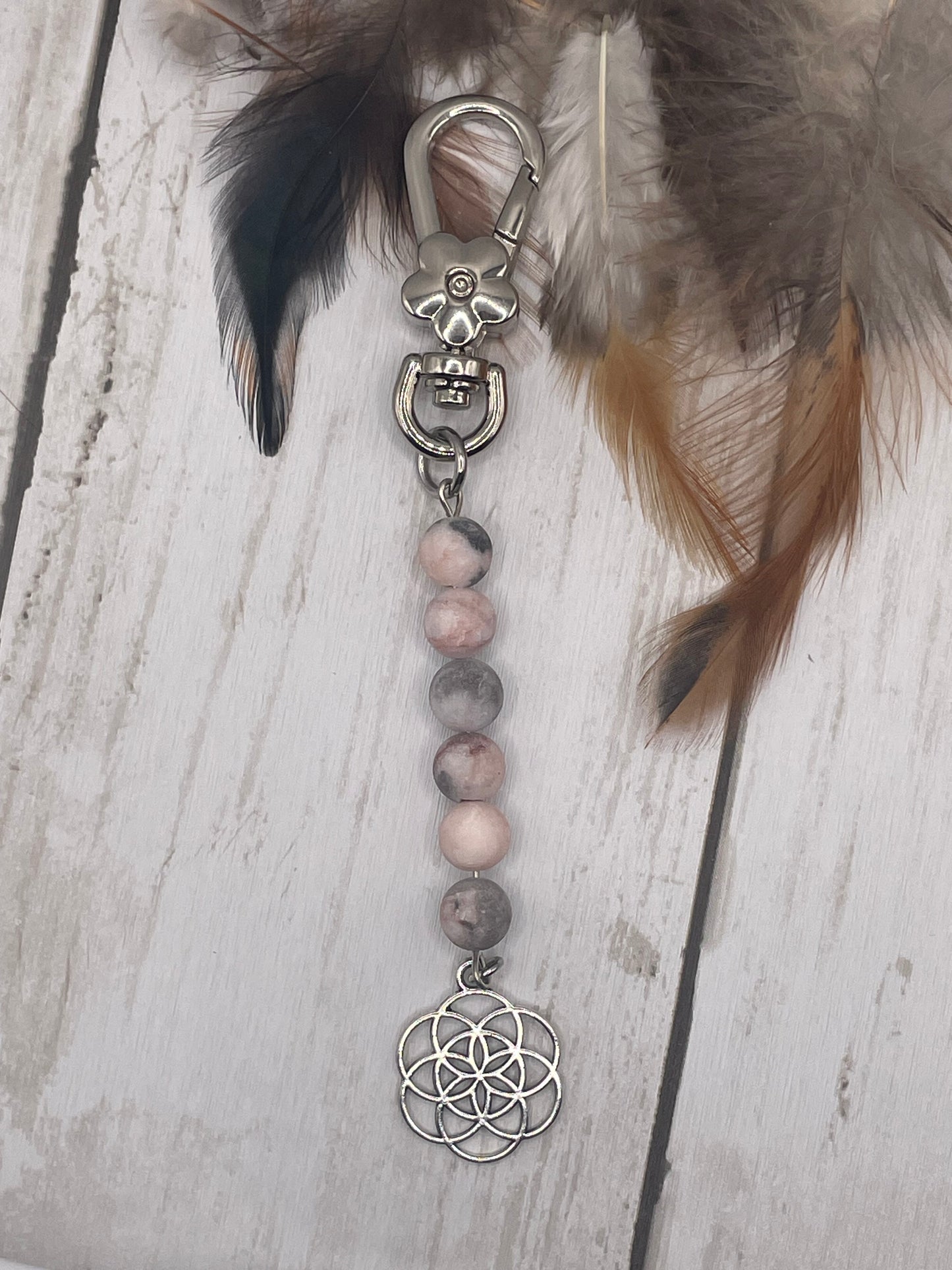 Mandala Keychain