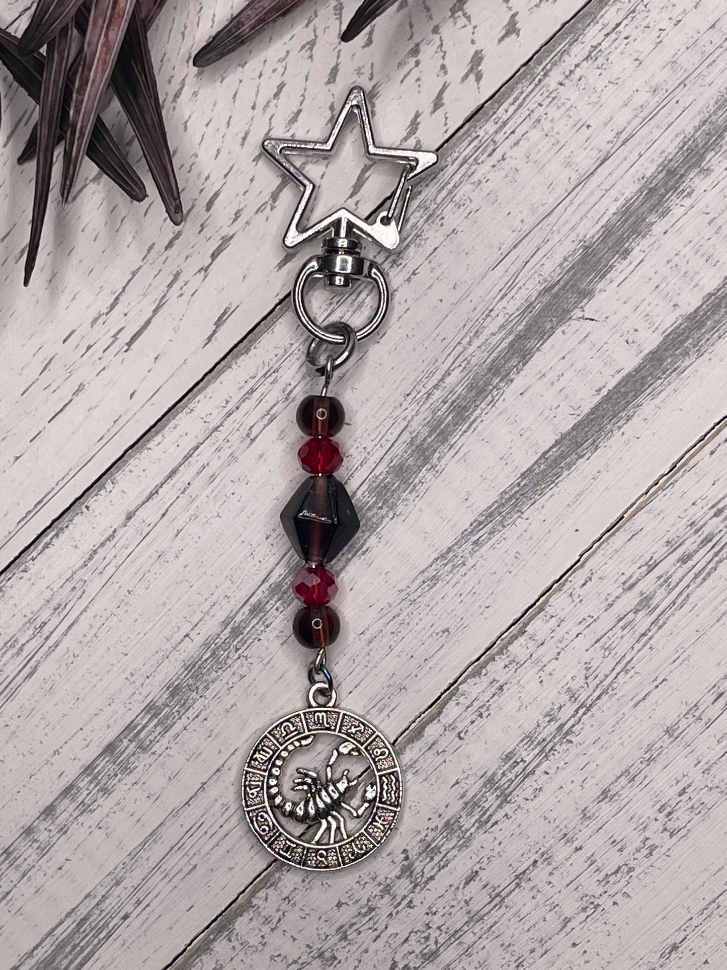 Scorpio Keychain