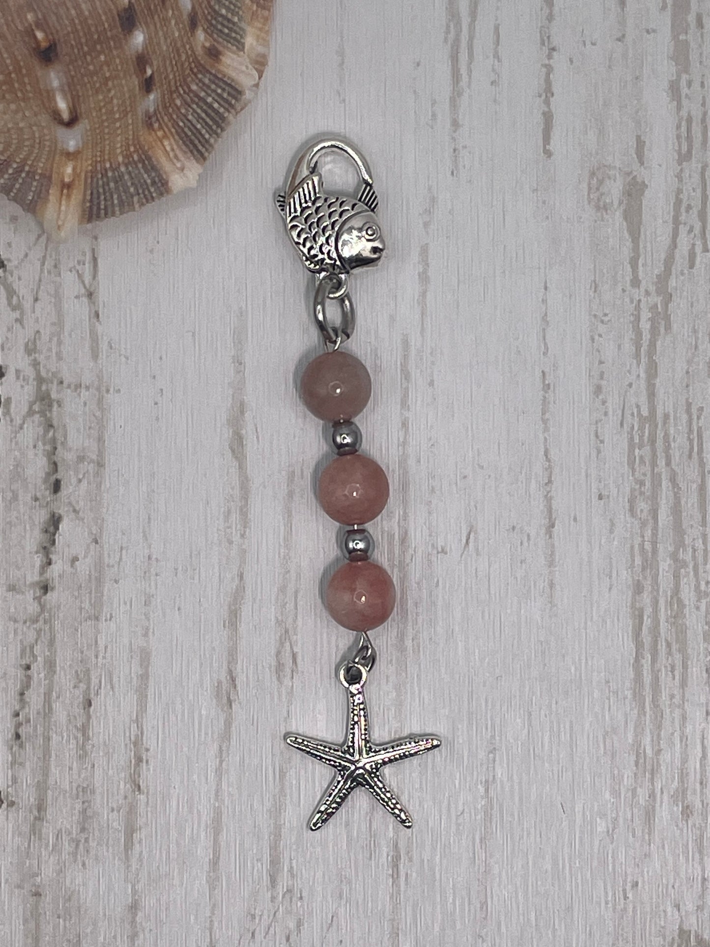 Silver Starfish Charm