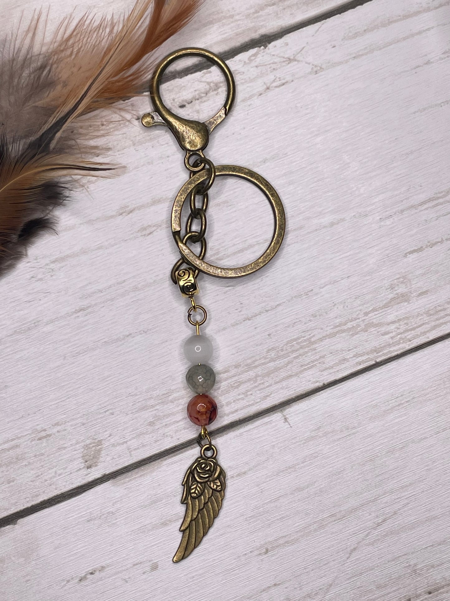 Golden Wing Keychain