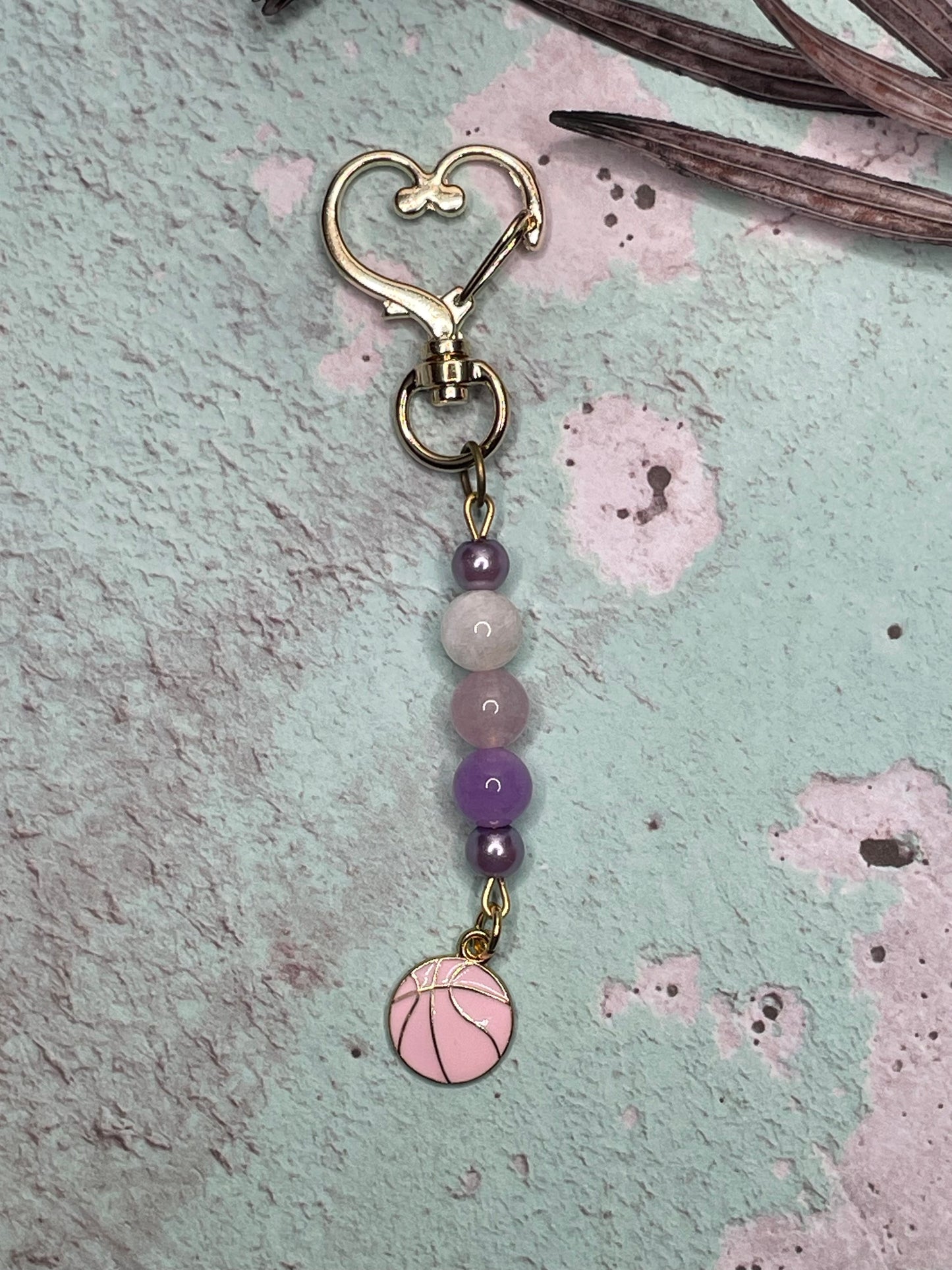 Basketball Keychain