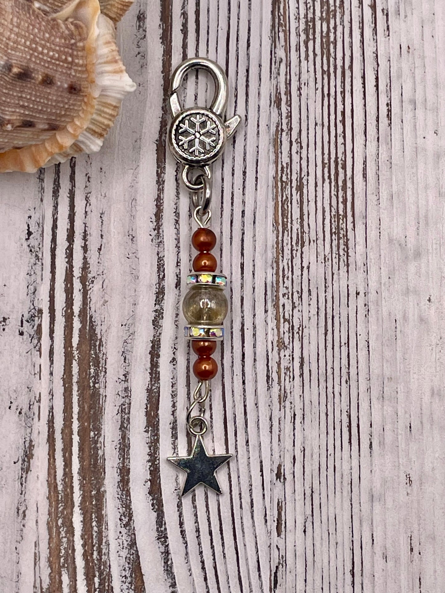 Silver Star Charm