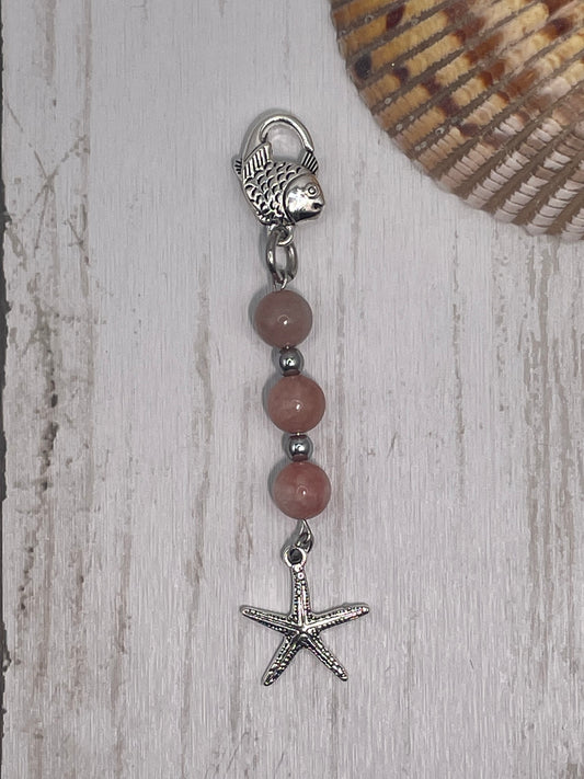 Silver Starfish Charm